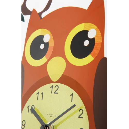 Load image into Gallery viewer, Nextime klok 8169 oohoo, ø43 cm, wall, multi-color