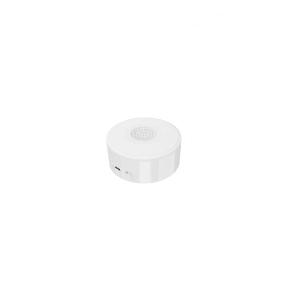 Load image into Gallery viewer, Woox r7051 smart indoor siren, wifi 2.4 ghz, zigbee 3.0, 30m, white