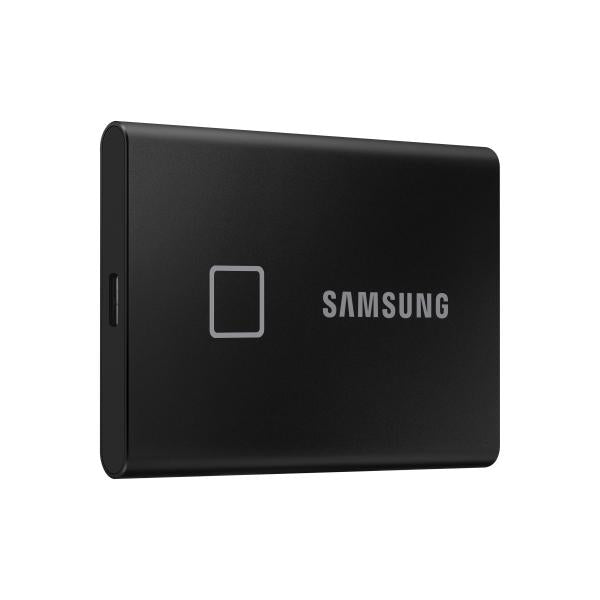 Load image into Gallery viewer, Samsung mu-pc2t0k portable ssd, 2000 gb, usb type-c, 3.2 gen 2, 1050 mb s, password protect, black