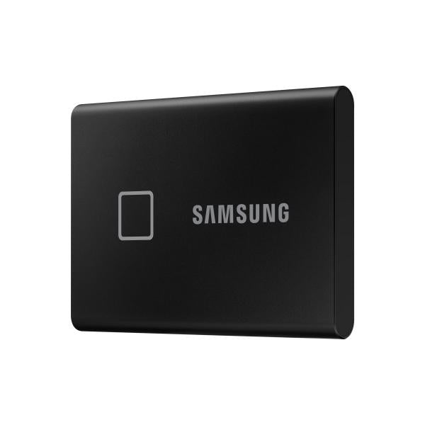 Load image into Gallery viewer, Samsung mu-pc2t0k portable ssd, 2000 gb, usb type-c, 3.2 gen 2, 1050 mb s, password protect, black