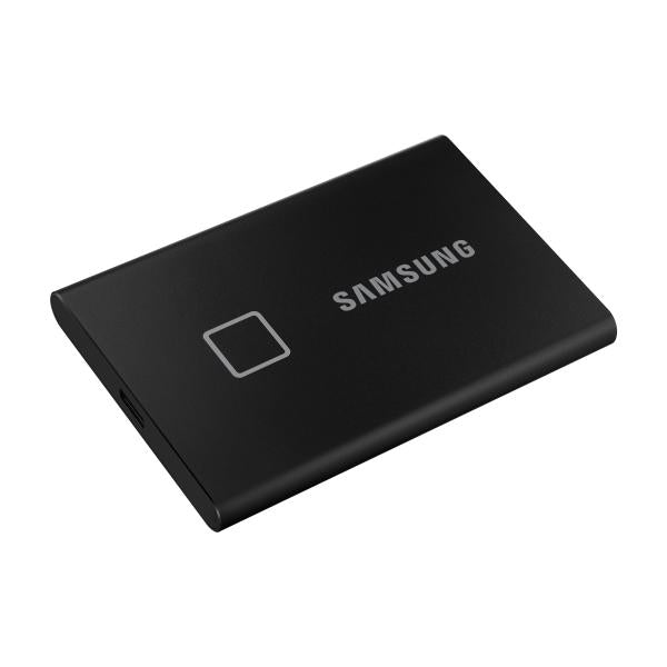 Load image into Gallery viewer, Samsung mu-pc2t0k portable ssd, 2000 gb, usb type-c, 3.2 gen 2, 1050 mb s, password protect, black