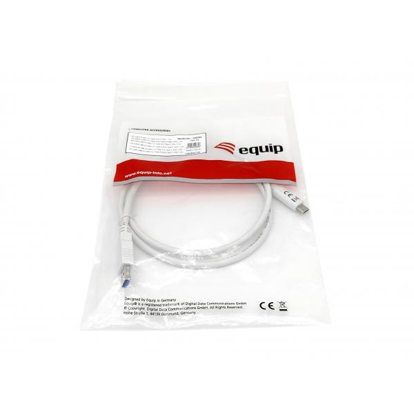 Afbeelding laden in galerijviewer, Equip 128363 usb 3.2 gen 1 type-c to a cable, usb 3.2 gen 1, 5000 mbit s, m m, 1 m, white
