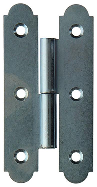 Load image into Gallery viewer, Mack 1013261 - 2 spaanse paumellen links verzinkt h 100 x b 50 mm | 5 stuks