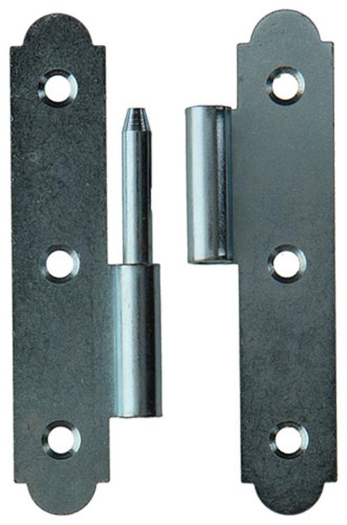 Afbeelding laden in galerijviewer, Mack 1013261 - 2 spaanse paumellen links verzinkt h 100 x b 50 mm | 5 stuks