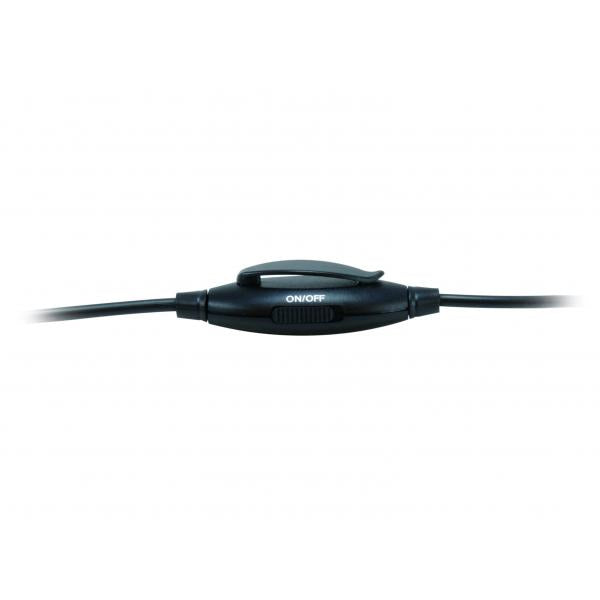 Load image into Gallery viewer, Equip 245304 stereo headset with mute, headset, head-band, office call center, black, binaural, 1.8