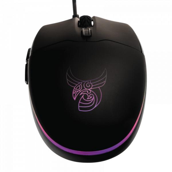 Load image into Gallery viewer, L33t gaming 160398 hofud wired rgb gaming mouse, 6 buttons, 3200dpi, usb