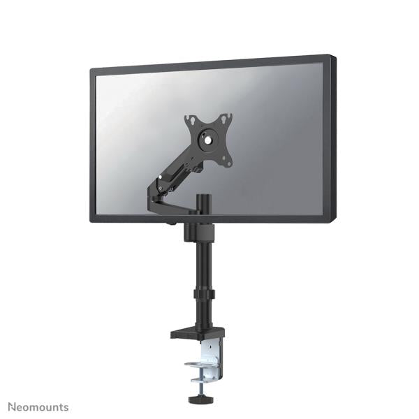Load image into Gallery viewer, Neomounts ds70-750bl1 desk pole mount, clamp grommet, 17 - 27 inch