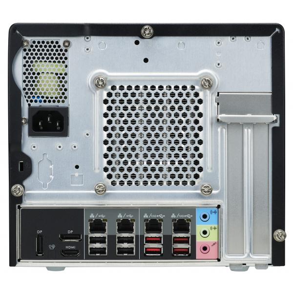 Load image into Gallery viewer, Shuttle sw580r8 black xpc cube pc barebone, lga1200, intel, 4x ddr4, dimm, m.2, 500w 80+ gold