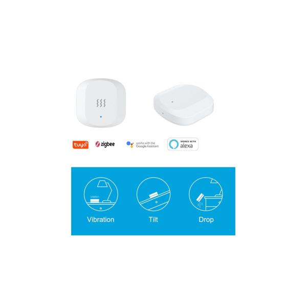 Afbeelding laden in galerijviewer, Woox r7081 zigbee trillingssensor