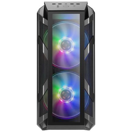 Load image into Gallery viewer, Cooler master mcm-h500m-ihnn-s00 mastercase h500m black, atx, midi-tower, rgb, window, 3x 140 200 mm