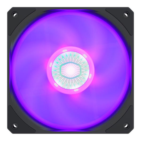 Load image into Gallery viewer, Cooler master mfx-b2dn-18npc-r1 sickleflow 120 rgb, 4-pin, 120mm, rifle, 650-1800 rpm, 8 - 27 dba