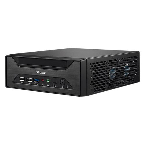 Load image into Gallery viewer, Shuttle xh610 xpc slim barebone, lga1700, intel h610, hdmi, dp, vga, 2x com, 2x lan, 2x2.5 , 24 7