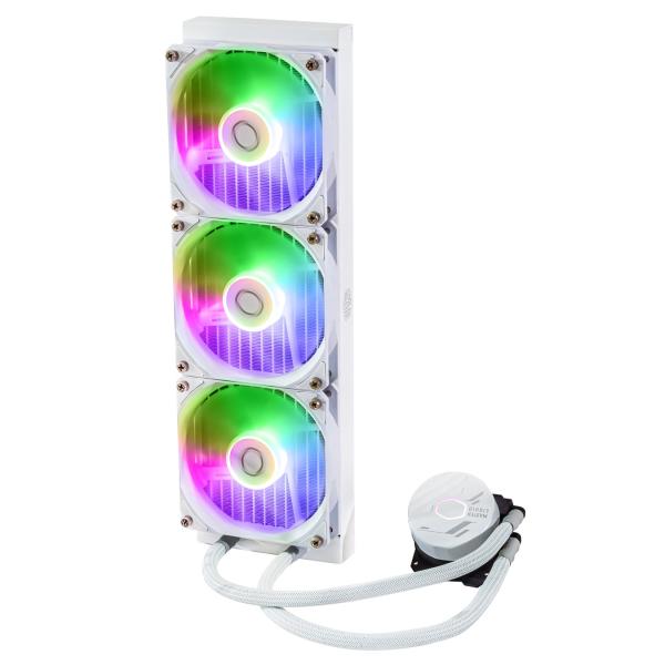 Load image into Gallery viewer, Cooler Master MasterLiquid 360L Core ARGB WHITE 360mm