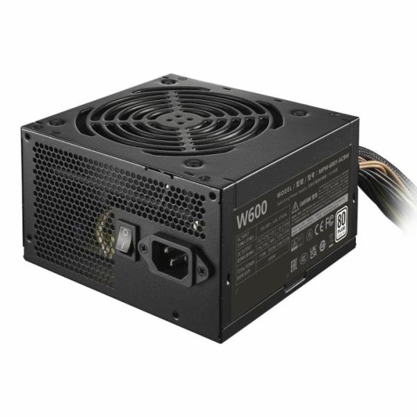 Load image into Gallery viewer, Cooler master mpw-6001-acbw-be1 elite nex white w600 230v, atx, 600w, 120mm, black