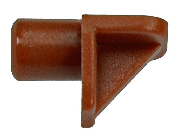 Afbeelding laden in galerijviewer, Mack 1015842 - 20 plankdragers kunststof bruin ø 7 mm | 5 stuks