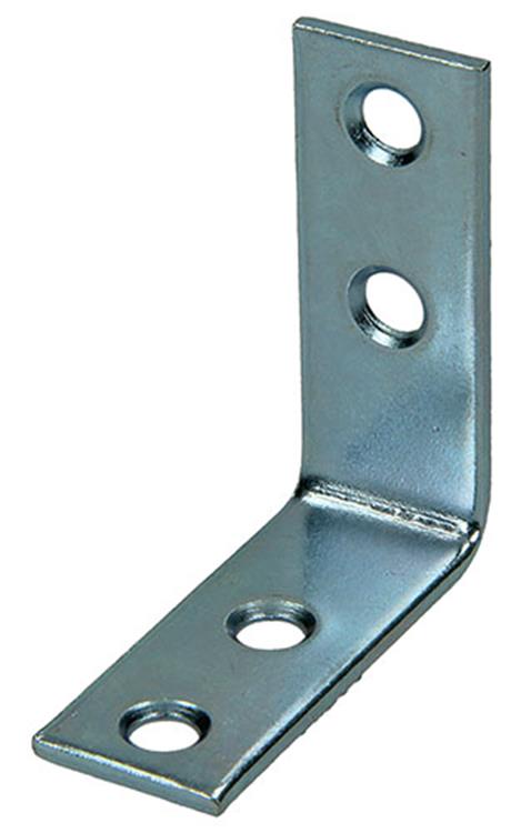 Load image into Gallery viewer, Mack 1013295 - 4 geplooide winkelhaken verzinkt 40x40x15x2mm | 10 stuks