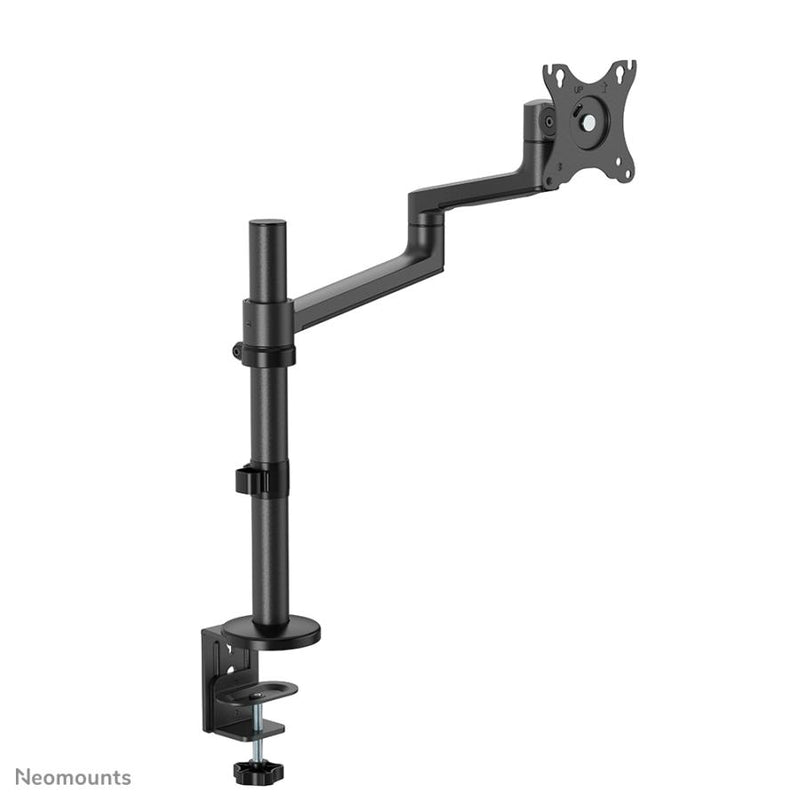 Load image into Gallery viewer, Neomounts ds60-425bl1 desk-mount, 1x 27 inch, 8 kg, tilt rotate swivel, 100x100 mm, black