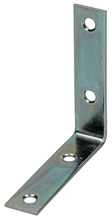 Load image into Gallery viewer, Mack 1013298 - 4 geplooide winkelhaken verzinkt 75x75x18x2mm | 10 stuks
