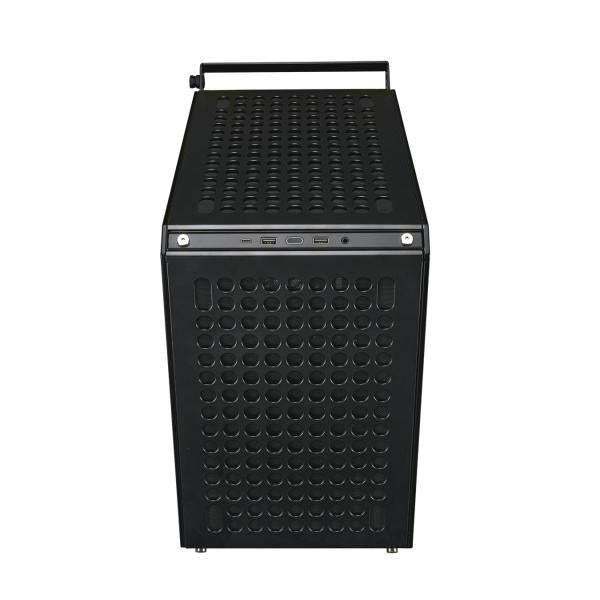 Load image into Gallery viewer, Cooler master q500-kgnn-s00 qube 500 flatpack, atx, midi-tower, glass window, usb 3.2 type-c, black