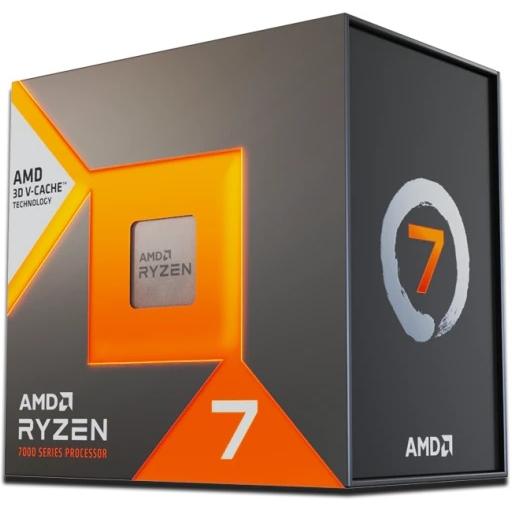Load image into Gallery viewer, Amd 100-000000910 ryzen 7 7800x3d tray, am5, 4,2 5,0 ghz, 8xcore ht, 96mb, 120w