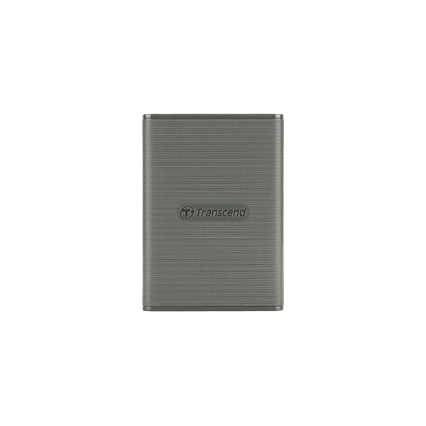 Load image into Gallery viewer, Transcend ts1tesd360c esd360c external ssd, 1tb, usb 20gbps, type c, 2000 mb s, 3d nand, gray