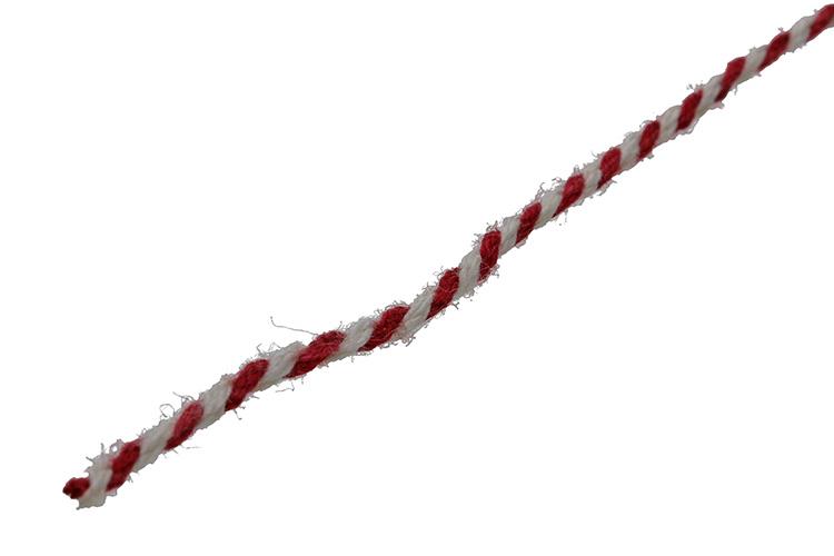 Load image into Gallery viewer, Mack 1014100 - paktouw jute rood wit 1mm ca 90m | 10 stuks