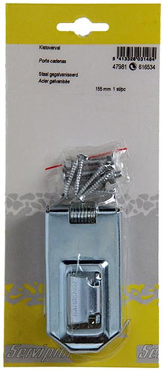 Load image into Gallery viewer, Mack 1014123 - 1 kistoverval staal gegalvaniseerd 155 mm | 5 stuks