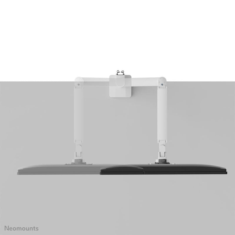 Afbeelding laden in galerijviewer, Neomounts ds70-250wh1 desk monitor arm, clamp grommet, 9 kg, 17 - 35 , white