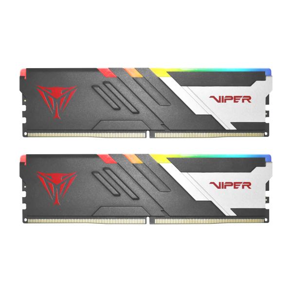 Load image into Gallery viewer, Patriot pvvr532g600c30k viper venom rgb dimm dual kit, 32 gb, ddr5, 6000mts, cl30