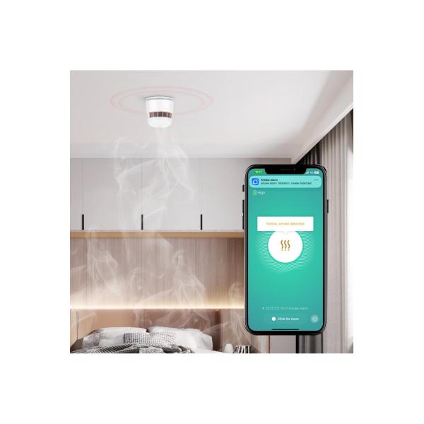 Load image into Gallery viewer, Woox r7305 smart zigbee rook alarm, zigbee, google assistant, ip20, white