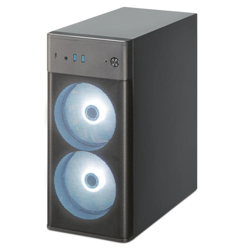 Load image into Gallery viewer, Erazer 10025657 md35360 recon e45, 3.6ghz, amd ryzen 5500, 16 gb, 1 tb, geforce rtx 4060 8gb, w11h