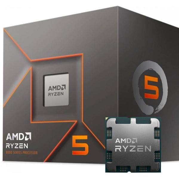 Afbeelding laden in galerijviewer, Amd 100-000001591 ryzen 5 8400f tray, am5, 6-core htt, 4,2 4.7 ghz, 16 mb l3, 65 w