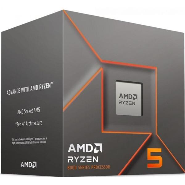 Afbeelding laden in galerijviewer, Amd 100-000001591 ryzen 5 8400f tray, am5, 6-core htt, 4,2 4.7 ghz, 16 mb l3, 65 w