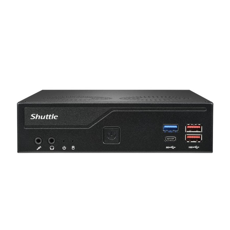 Load image into Gallery viewer, Shuttle dh770 mini pc barebone, 1.35l, lga 1700, intel h770, ddr5-sdram, 2x 2.5g lan, 2x m.2, 24 7