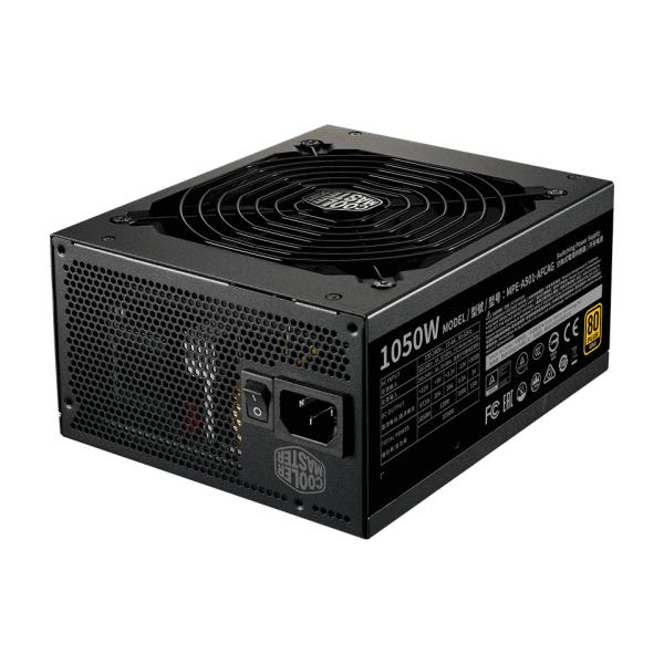 Load image into Gallery viewer, Cooler master mpe-a501-afcag-3eeu mwe gold 1050 v2 black, atx3.1, 1050w, =90% @typical, 3x pcie6+2