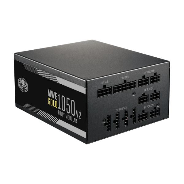 Load image into Gallery viewer, Cooler master mpe-a501-afcag-3eeu mwe gold 1050 v2 black, atx3.1, 1050w, =90% @typical, 3x pcie6+2