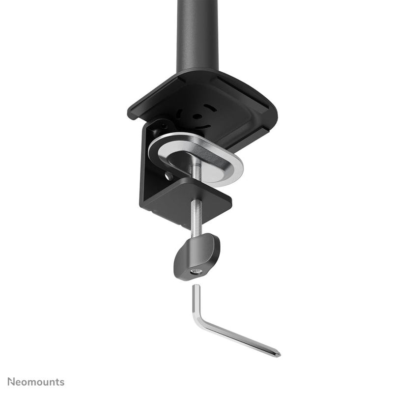 Load image into Gallery viewer, Neomounts ds60-600bl3 desk monitor arm, clamp grommet, 10 - 27 , 100 x 100 mm, height adjust, black