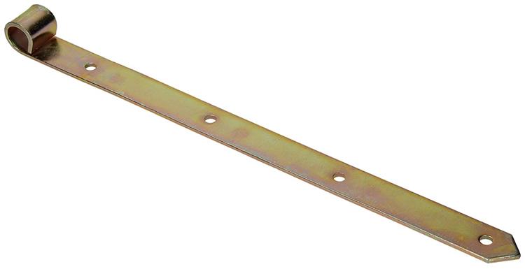 Load image into Gallery viewer, 1013234 - enkel luikscharnier geel verz.40 cm dia 18 mm | 6 stuks