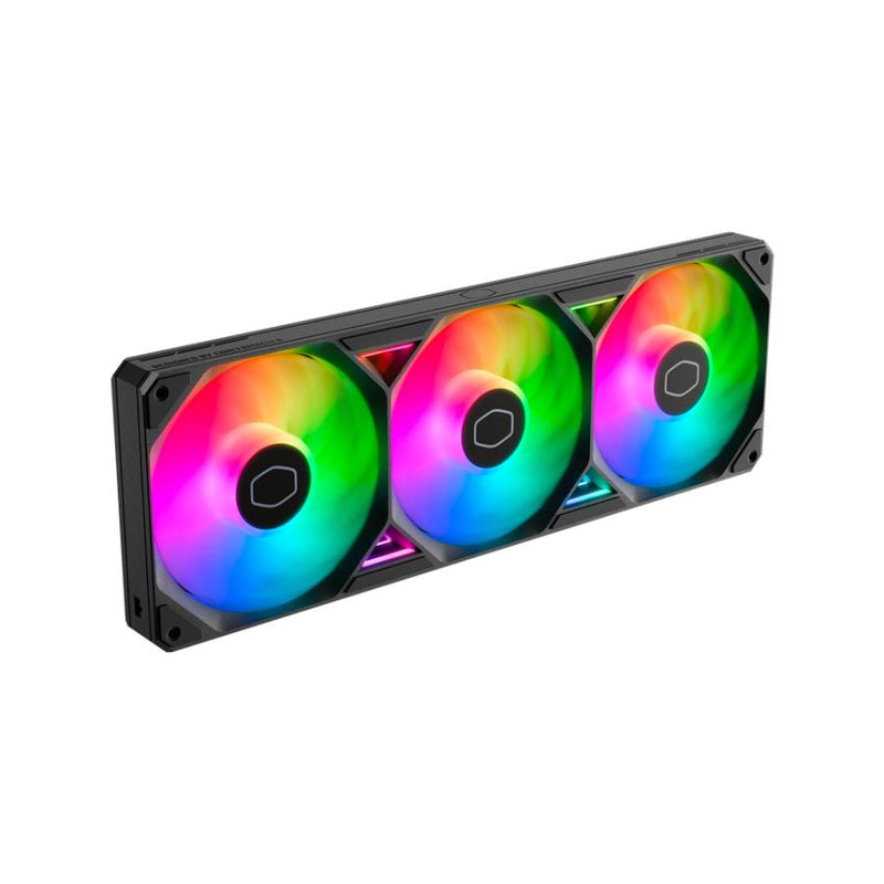 Afbeelding laden in galerijviewer, Cooler master mfx-b2dn-25tp2-r1 sickleflow edge 360 argb, 3x 120mm, argb, 690~2500 ± 10% rpm