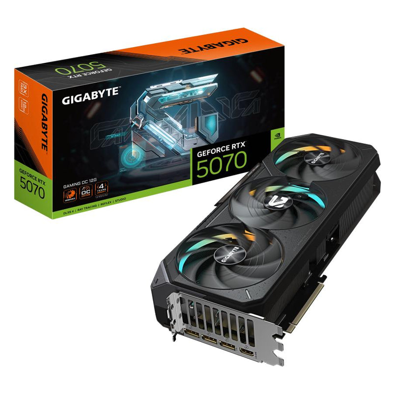 Load image into Gallery viewer, Gigabyte gv-n507tgaming oc-16gd geforce rtx 5070 ti gaming oc 16g, 16gb, gddr7, 256bit, pcie 5.0