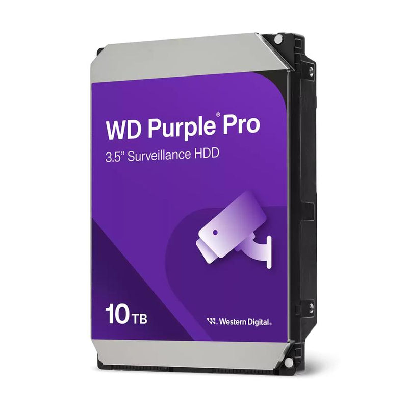 Load image into Gallery viewer, Western digital wd102purp purple pro hdd, 10 tb, 3.5 ,sata 6 gbps,7200 rpm, 256 mb, 265 mb s