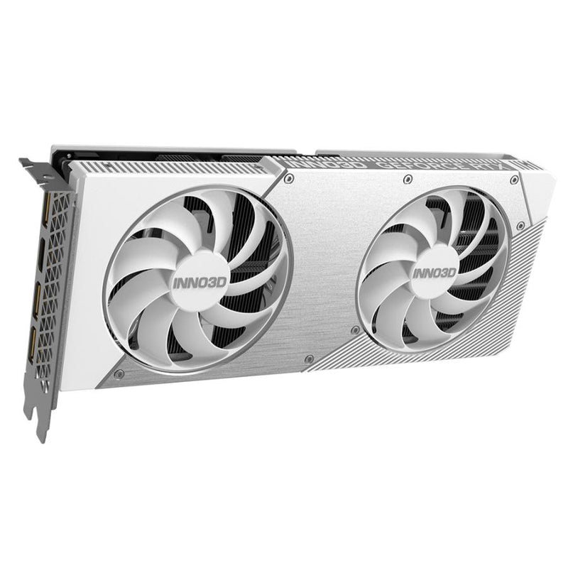 Load image into Gallery viewer, Inno3d n506t2-08d7x-193075w geforce rtx™ 5060 ti 8gb twin x2 oc white