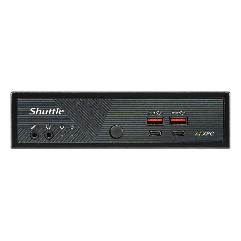 Afbeelding laden in galerijviewer, Shuttle dn11h7 slim ai pc, intel core ultra 7 155h, intel arc graphics, ddr5, hdmi, dp, 4x 2.5g lan