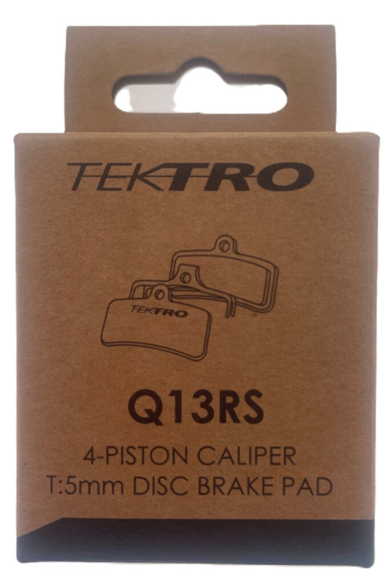 Load image into Gallery viewer, Tektro schijfremblokken brake pads q13rs resin 5mm
