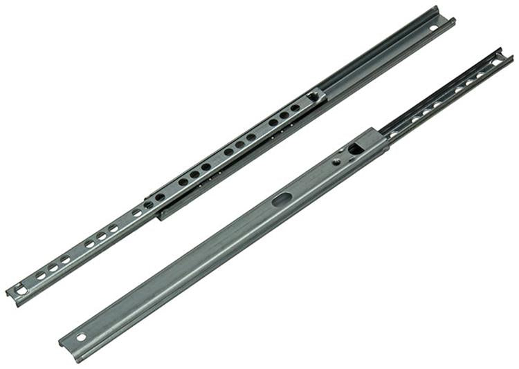 Afbeelding laden in galerijviewer, 1014509 - pr.kogelladegeleiders verzinkt17mm 32-35cm 10kg | 5 stuks