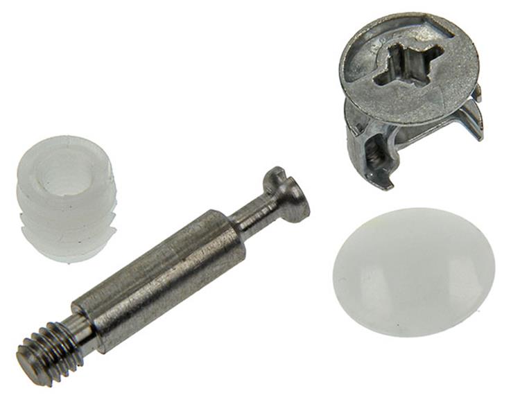 Load image into Gallery viewer, Mack 1013703 - 4 kastverbinders minifix wit m6x15mm | 5 stuks