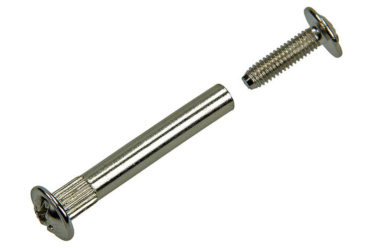 Load image into Gallery viewer, Mack 1013783 - 6 mini verbindingsschroeven vernikkeld ø 5 mm 30-40 mm | 10 stuks