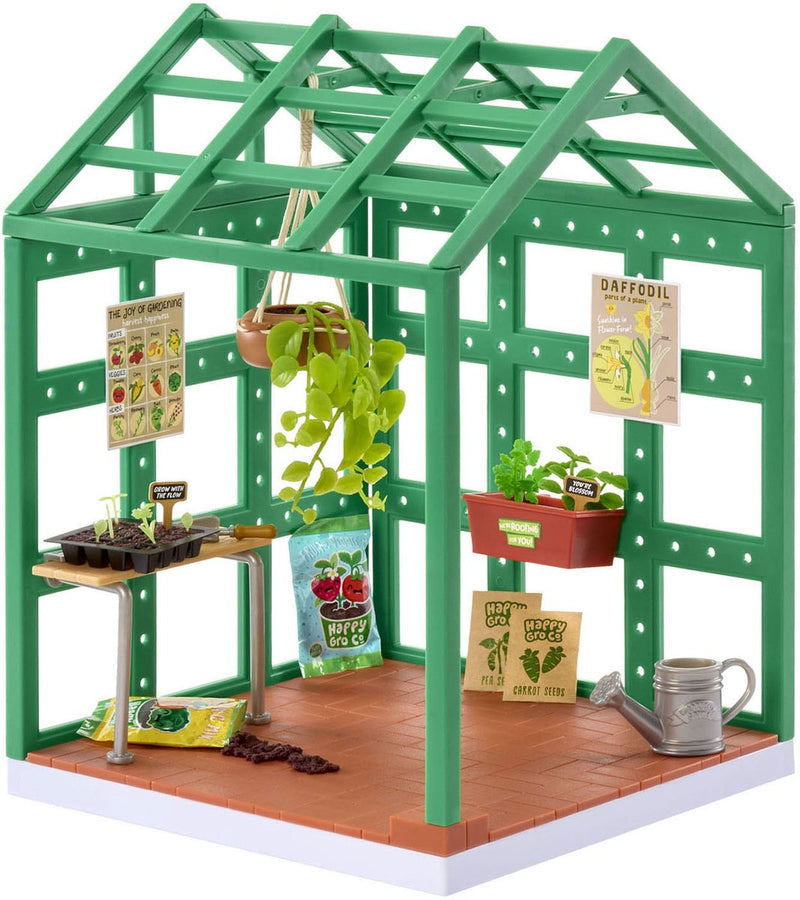Afbeelding laden in galerijviewer, Miniverse - spaces starter pack greenhouse-knutselset - bouwpakket- maak je eigen mini plantenkas!