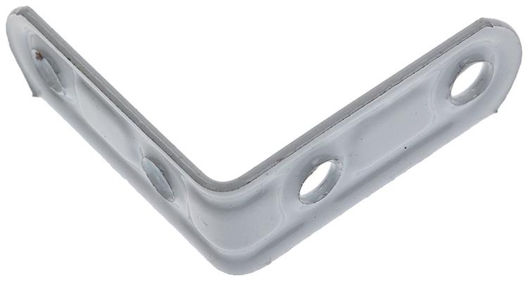 Load image into Gallery viewer, Mack 1013794 - 4 geplooide winkelhaken wit gelakt 40x40mm | 10 stuks