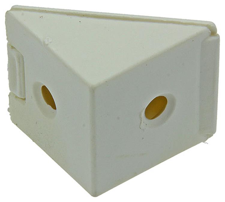 Load image into Gallery viewer, Mack 1013641 - 4 hoekverbinders smal wit | 5 stuks